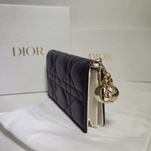 Dior two tone card holder wallet - Picture 2 of 4